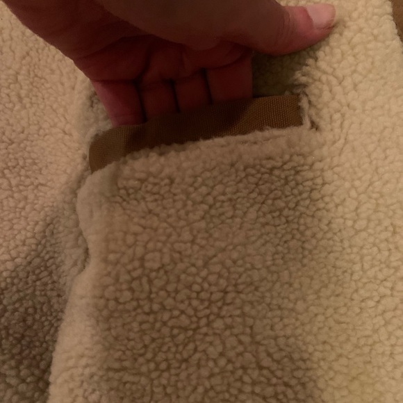 High Noon Sherpa Lined Brown Men’s Chore Work Jacket Coat Size 2XL TL (NWOT) - Picture 6 of 12